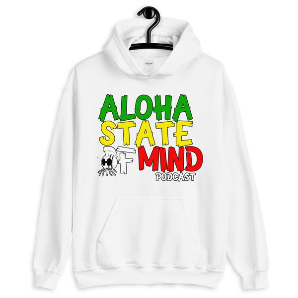 Aloha State Of Mind Podcast Logo Hoodie
