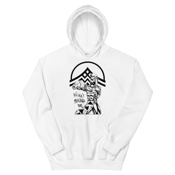 Mauna Kea Mana Warrior Hoodie (Black Print)