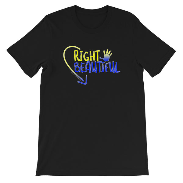 Down Right Beautiful Tee (Unisex) (Down Syndrome Awareness)