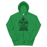 Mauna Kea Imua Warrior Hoodie (Black Print)